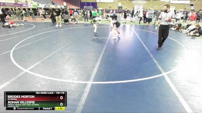 118-119 lbs Round 1 - Brooks Morton, Alabama vs Roman Gillespie, Frisco Wakeland High School Wrestling