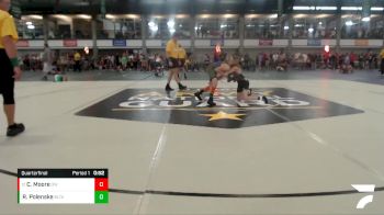 89-99 lbs Quarterfinal - Christopher Moore, Olympus Wrestling vs Rhyis Polenske, Blue Line Training Academy