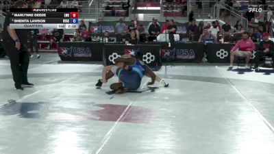 59 lbs Quarters - Jacarra Winchester, USOPTC/ Titan Mercury Wrestling Club (TMWC) vs Emily Frost, Iowa Women's WC/ Titan Mercury Wrestling Club (TMWC)