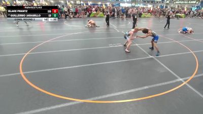 132 lbs Cons. Round 2 - Blake Frantz, Unattached vs Guillermo Jaramillo, Gladiator Wrestling