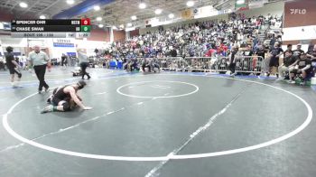 138 lbs Champ. Round 2 - Chase Swan, Huntington Beach vs Spencer Ohr, Westminster
