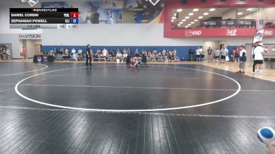 110 lbs Daniel Corbin, Pennsylvania Blue vs Zephaniah Powell, Illinois