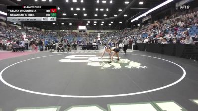 115 lbs 3rd Place Match - Savannah Shires, Pittsburg HS vs Celina Urusquieta, Maize South Hs