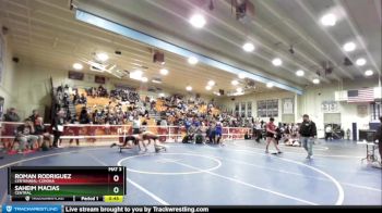 160 lbs Cons. Round 2 - Saheim Macias, Central vs Roman Rodriguez, Centennial-Corona