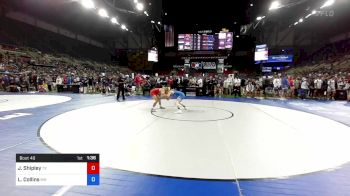 100 lbs Rnd Of 128 - Jackson Shipley, Texas vs Liam Collins, Minnesota