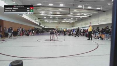 138 lbs Champ. Round 2 - Michael King, Bear Wrestling Club vs Cameron Weeks, Mesa Wrestling Club
