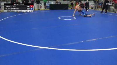 105 lbs Champ. Rd Of 16 - Emmett Jipp, Big Game Wrestling Club vs Mark Crimmins, Sebolt