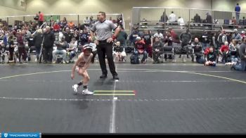 53 lbs Champ. Round 1 - Canaan Streeter, Cedar Springs vs Jojo Medal, Donahue Wrestling Academy