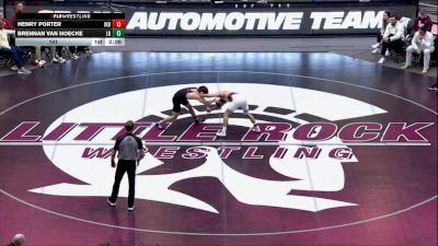 141 lbs Brennan Van Hoecke, Little Rock vs Henry Porter, Indiana