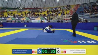 THIAGO ARAUJO MACHADO vs FELIPE FONTES DE FREITAS 2026 FPJJ Circuito Paulista GI Etapa 3