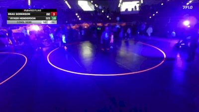 53-58 lbs Round 3 - Dallas O`Driscoll, Top Of The Rock vs Amara Brown, Salt Flats Wrestling Club