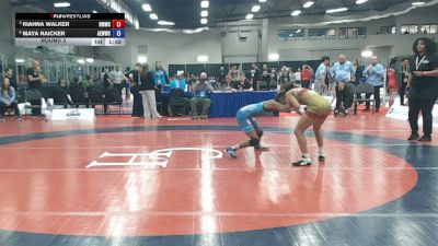 43kg Round 3 - Kiahna Walker, Regina Midwest Wrestling Club vs Maya Naicker, Alberta Elite Women`s Wrestling Club