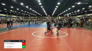 Match - Rocco Dominguez, Red Wave Wrestling vs Jeremiah Zuniga, Socal Grappling Club