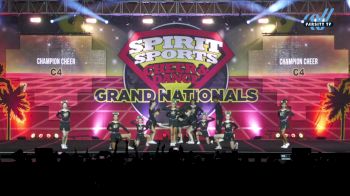 Champion Cheer - C4 [2025 L4 Junior - Small Day 3] 2025 Spirit Sports Grand Nationals