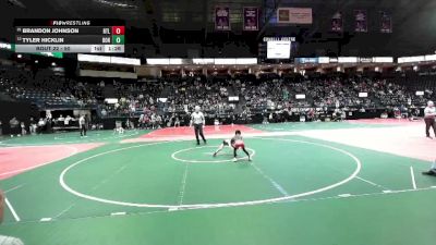 50 lbs Champ. Round 1 - Brandon Johnson, RTLA vs Tyler Hicklin, DONA