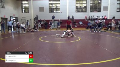 106 lbs Consi Of 8 #2 - Jack Lynch, Pace Academy vs Blake Jones, Mount De Sales