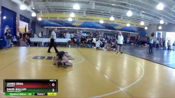 126 White Quarterfinal - James Zena, Hagerty vs David Ballum, Camden County