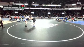 285 lbs Champ. Round 2 - Edward `Eddie` Chamberlain, Ridgefield vs Leyaniel Perez, South Kitsap