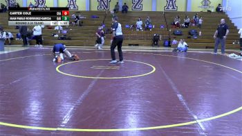 150 lbs Round 3 (4 Team) - Carter Cole, Crater vs Juan Pablo Rodriguez-Garcia, Bakersfield