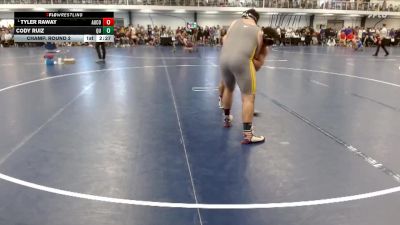 Elite 285 lbs Champ. Round 2 - Tyler Raway, Augsburg College vs Cody Ruiz, Quincy