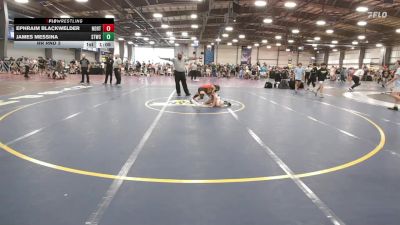 75 lbs Rr Rnd 3 - Ephraim Blackwelder, North Carolina National Team Red vs James Messina, Shore Thing Surf