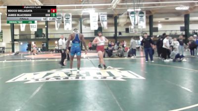 285 lbs Final - Rocco Dellagata, Spartan Combat RTC vs James Blackman, George Mason - UNATT