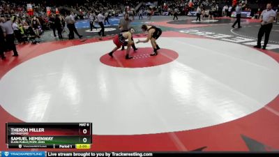 Champ. Round 1 - Theron Miller, Hemingford vs Samuel Hemenway, Elgin Public/Pope John