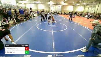 83 lbs Quarterfinal - Jensen Henderson, Morris Wrestling Association vs Collin Randall, Keystone Wrestling Club