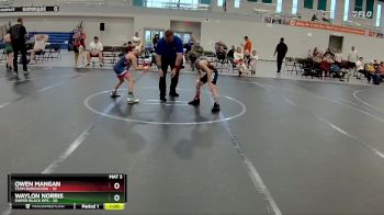 64 lbs Round 3 (6 Team) - Owen Mangan, Team Barracuda vs Waylon Norris, Sniper Black Ops