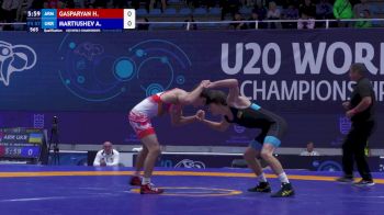 57 kg Qualif. - Hayko Gasparyan, Armenia vs Artem Martiushev, Ukraine