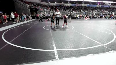 95 lbs Rr Rnd 3 - Emma Evans, Bartlesville WC vs Mckena Poll-Hutchison, Sabers Wrestling