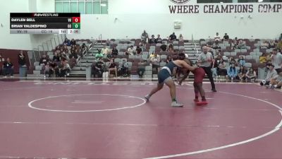 197 lbs Semis & 3rd Wb (16 Team) - Daylen Bell, Victor Valley vs Brian Valdespino, Cerritos