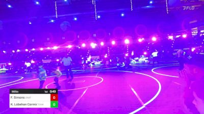 86 lbs Consolation - Fabian Simons, Unattached vs Kayson Lobehan Cormier, Team Aggression