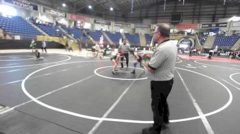 123 lbs 5th Place - Kaidynce Hand, Sturgis SD vs Audali Martinez, Trojan Elite