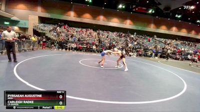 105 lbs Cons. Round 2 - Carleigh Radke, La Grande vs Pyrsaeah Augustine, Reed