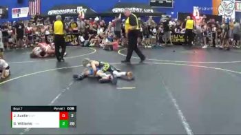 65 lbs Round 3 (6 Team) - Garrett Williams, The Funky Singlets vs Jon Luke Austin, Steel Valley Psychos