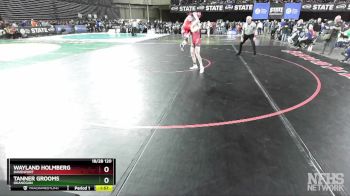 1B/2B 120 Semifinal - Tanner Grooms, Okanogan vs Wayland Holmberg, Davenport