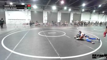 73 lbs Quarterfinal - Aaron Given Jr, LV Bears WC vs Michael JR Felix, Madera Grapplers WC