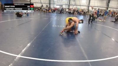 Elite 197 lbs Champ. Round 2 - Geoffrey Freeman, Upper Iowa vs Grant Cook, Minnesota State
