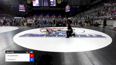 124 lbs Round Of 64 - Aiyanah Sylvester, IL vs Emilia Ensrud, OR