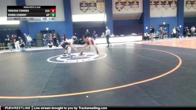 165 lbs Champ. Round 2 - Tristan Torres, East Stroudsburg vs Owen Cherry, Apprentice School