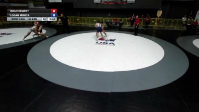 150 lbs Quarters - Noah Hewett vs Logan Mojica