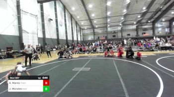 58 lbs Quarterfinal - Alii Marks, Team Aggression vs Jeremiah Morales, Independent