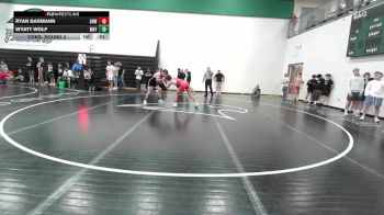 132 lbs Cons. Round 3 - Wyatt Wolf, Maysville vs Ryan Barmann, Greater Heights Wrestling