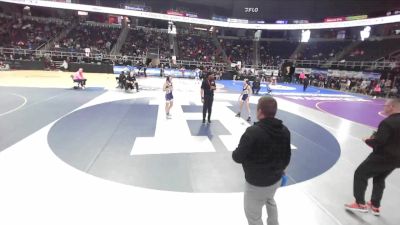 100 lbs Quarterfinal - Jasmine Brucato, Alexander-Pembroke-Byron Bergen-HFL vs Mackenzie Miesch, Brockport