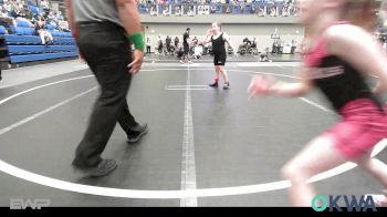 74-82 lbs Rr Rnd 2 - Rylee Gensman, Cowboy Wrestling Club vs Whitlee Combs, Cowboy Wrestling Club