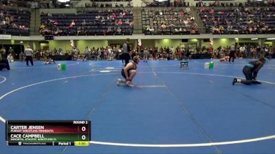 Round 2 - Cace Campbell, Immortal Athletic Wrestling Cl vs Carter Jensen, Pursuit Wrestling Minnesota