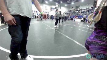 43/46 lbs Semifinal - Dawsyn Ivey, Blue Devil Wrestling vs Crosslee Roberts, Blanchard Wrestling Club