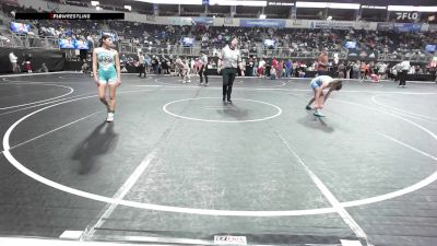 105.6-114.9 lbs Quarterfinal - Carmen Davidson, Slyfox Wrestling Academy vs Lulu Tahdooahnippah, Elgin Wrestling