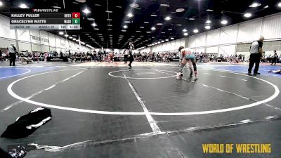 100 lbs Rr Rnd 4 - Kalley Fuller, Untouchables Girls Black vs Gracelynn Watts, Washington K-6